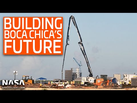 SpaceX Boca Chica - The future of Boca Chica begins to take shape