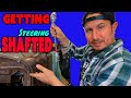 Getting steering shafted 1927 ford hot rod build