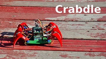 Crabdle: A Bio-Inspired Hexapod Robot that uses Open-Source FPGAs