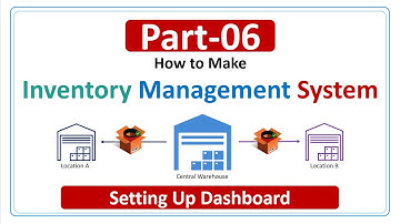 How to Make Inventory Management System Part-6 | Setting Up Dashboard