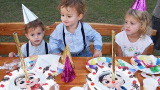 Video thumbnail of "Happy Birthday Song | +More Nursery Rhymes & Kids Songs - LETSGOMARTIN"