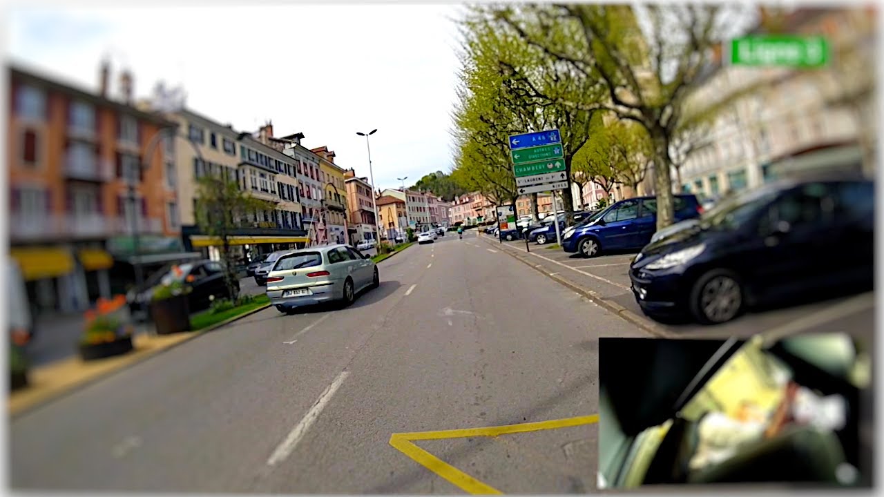 Au volant d'un Heuliez GX 127 L sur la ligne 3 du réseau de Voiron (sens Champfeuillet - Faton)