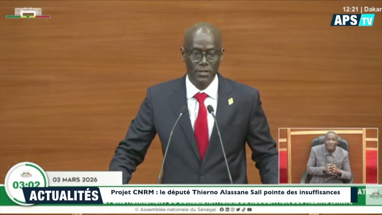 Projet CNRM : le député Thierno Alassane Sall pointe des insuffisances