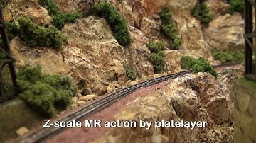 Z-scale MR action by platelayer