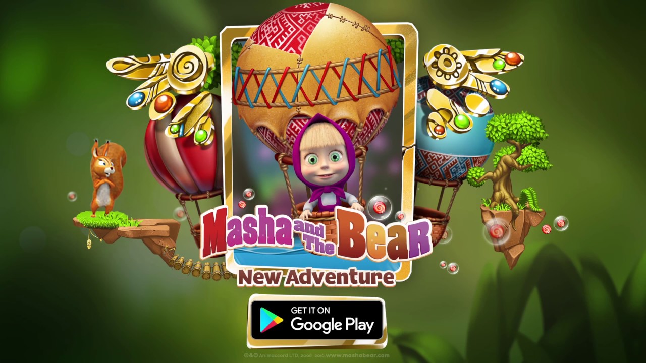 Masha and the Bear New Adventure, Android Game YouTube