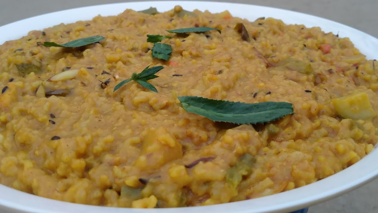 Mix Vegetables Khichdi Recipe YouTube