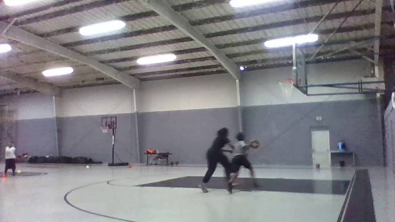 Ashanti Behind the Back Jumper. Ball Handling Warm Up. Girls High