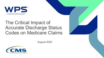 Encore: The Critical Impact of Accurate Discharge Status Codes on Medicare Claims
