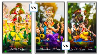 Ganesh Chaturthi Viral Video Editing Vnapp || Ganpati Status Video Editing Tutorial || Vn App screenshot 4