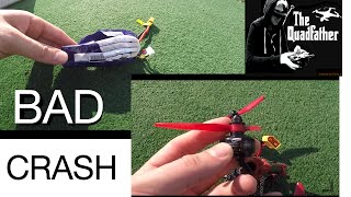 Vortex FPV crash. Not ready for COBRA POWER ?