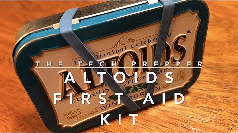 Altoids First Aid Kit