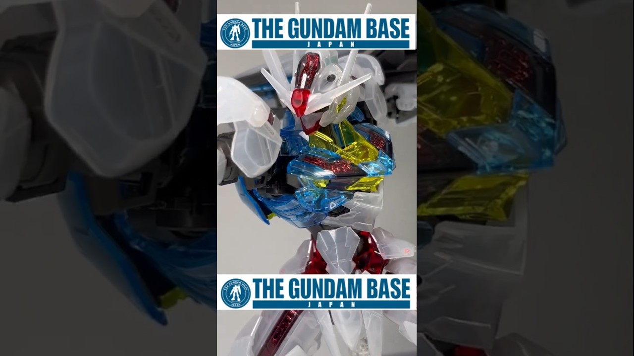 【ガンダムベース限定品情報】FULL MECHANICS 1/100 ガンダムベース限定 ガンダムエアリアル [クリアカラー]