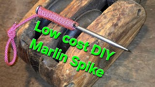  DIY Marlin Spike low cost, easy project #ropework #upcycling 