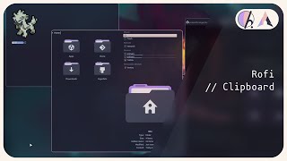 Arch Linux Hyprland (nvidia) // Clipboard + Rofi