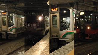 【HD】仙台駅 入線・発車まとめ!Japanese Train At Sendai Station!(E655系 和・フルーティアふくしま・普通列車)Max Making