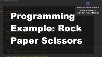Java 1 Online: [6.06] More Conditionals and Loops: Rock Paper Scissors