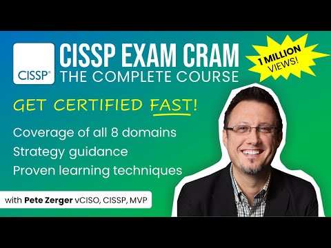 CISSP Exam Cram Full Course (All 8 Domains) UPDATED - 2022 EDITION!