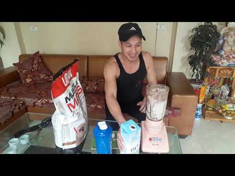 Video Cách pha chế Muscle Mass Gainer ngon miệng dễ uống - youtube