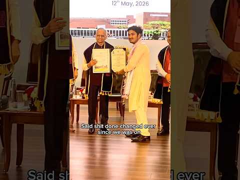 Convocated as Dr. Soyeb Aftab, MBBS, AIIMS New Delhi #convocation #neet2026 #neet #neetmotivation
