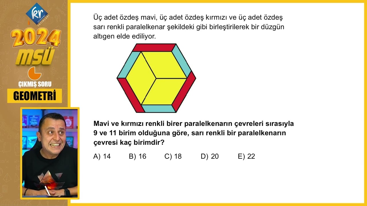 2.  Ünite Çokgenlerde Açı ve Uzunluk İkiz Sorular
