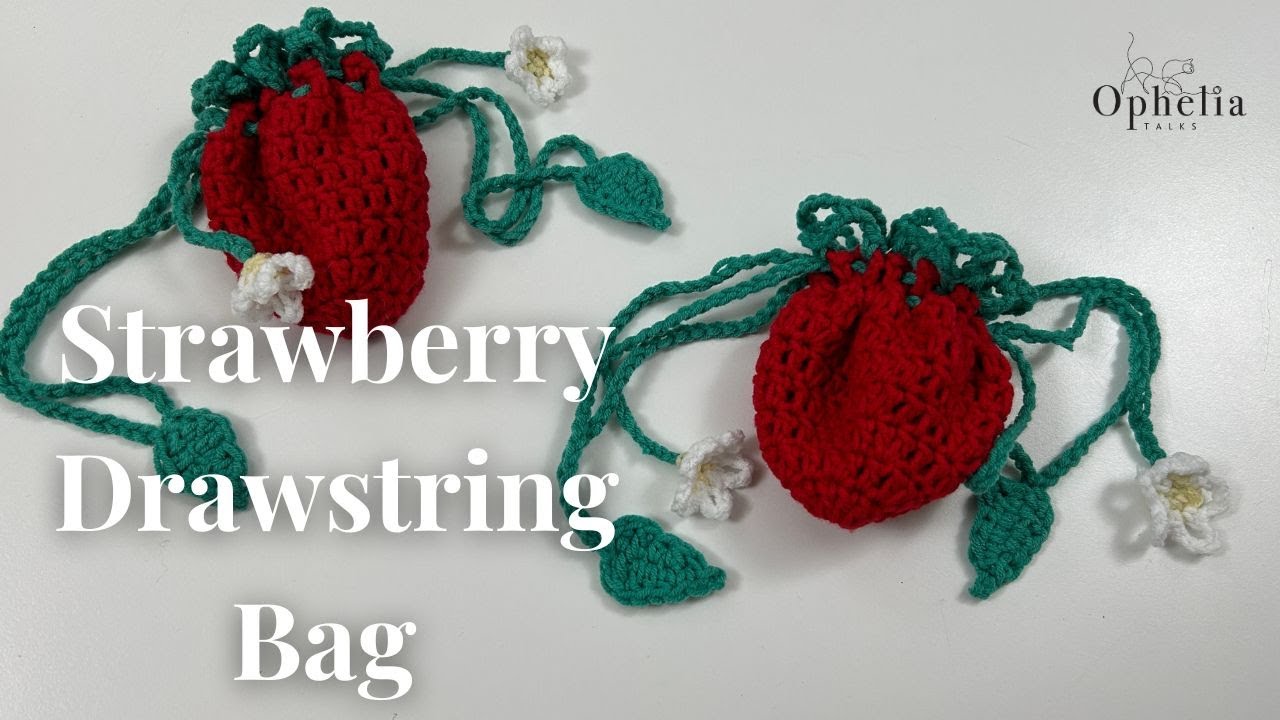 Crochet strawberry backpack ❤❤❤ | Crochet bag, Crochet backpack pattern,  Crochet