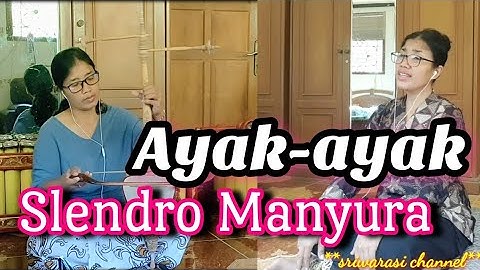 AYAK-AYAK slendro manyuro (Nyi Sri Warasi).