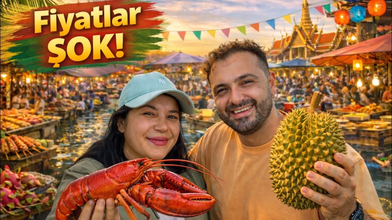 Tayland’da Pazar Fiyatları Türkiye’ye Göre Nasıl? Lezzetler Olay!