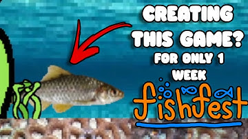 Making A Game For Fishfest GameJam