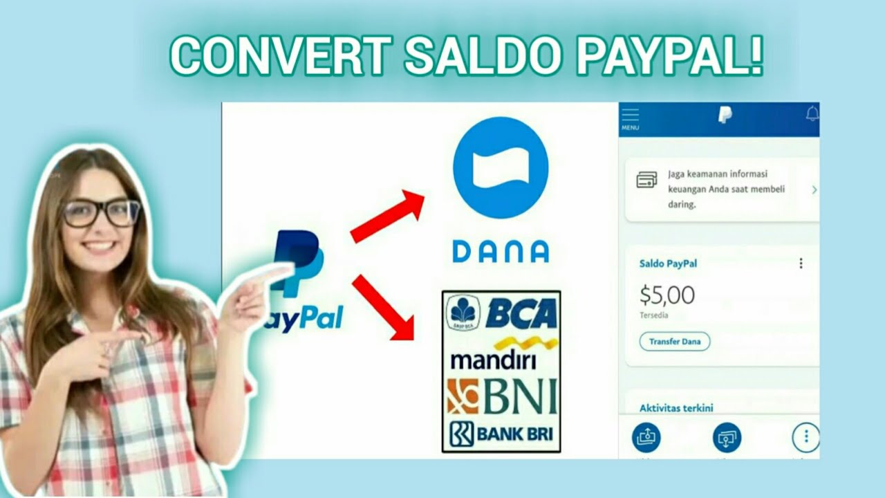 Cairkan paypal ke dana