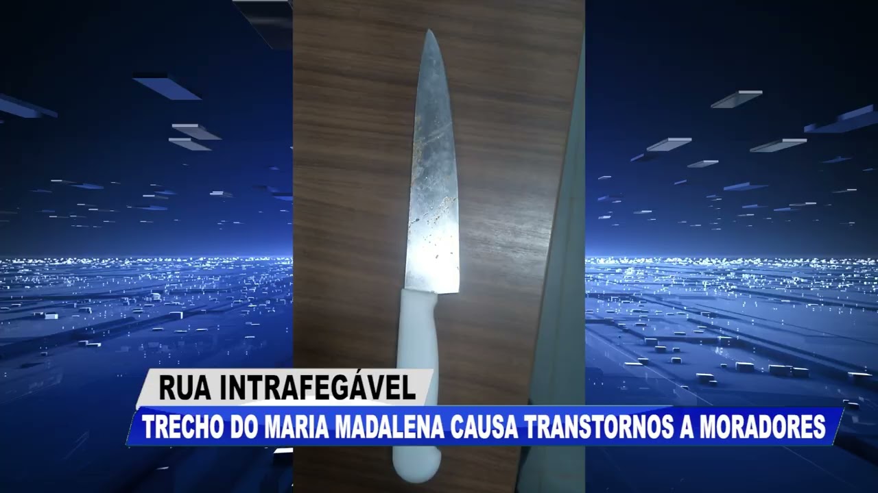 PRESO POR AMEAÇAR IRMÃ COM FACA