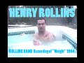 Capture de la vidéo Henry Rollins | Rollins Band | Studio Recording Of "Weight" | Short Documentary | 1994