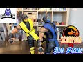 Mortal kombat scorpion vs sub zero stop motion action
