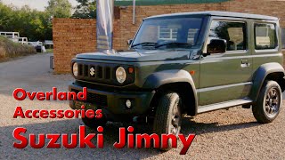 Suzuki Jimny Overlanding Accessories Gullwing, Sliding Window, Drawersystem & More Bushtech Canopies