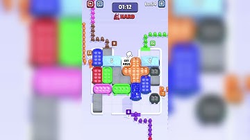 Sky Rush Traffic Puzzle Level 64 Walkthrough Solution