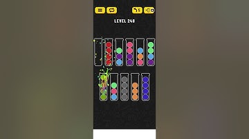 Ball sort puzzle level 248 #ballsortpuzzle