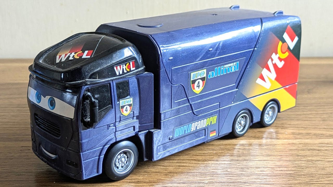 Mattel Disney Pixar Cars Jorg (Max Schnell Hauler) World Grand Prix ...