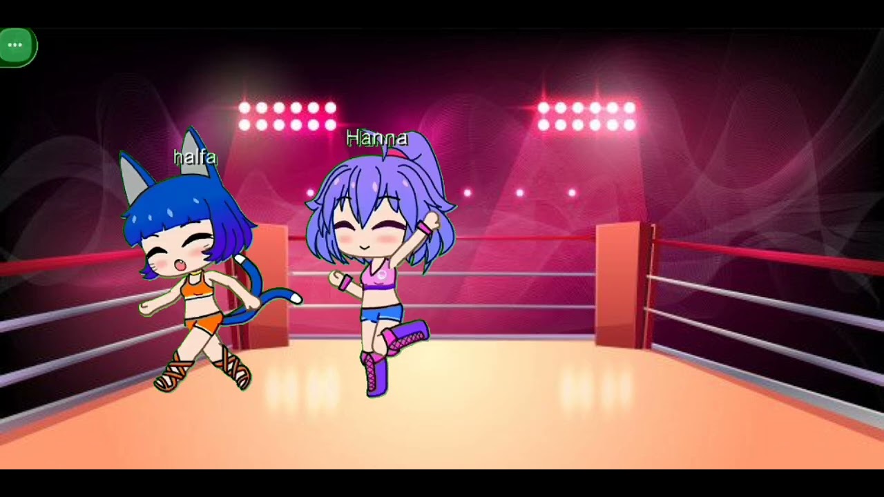 Gacha Wrestling lucha de exhibición