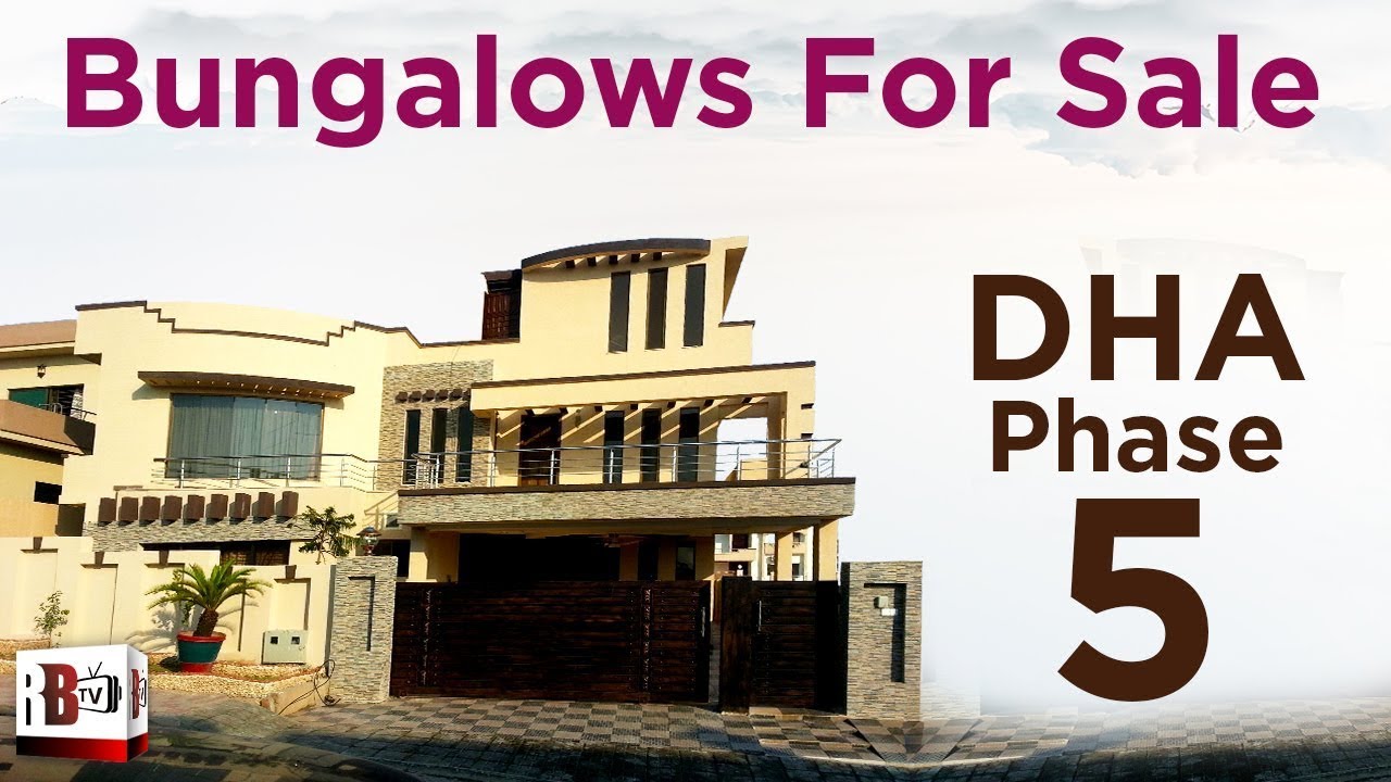 Houses for Sale in DHA Phase 5 Karachi DHA Phase 5 Bungalows