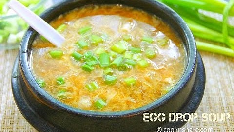 15 minute Egg Drop Soup