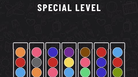 Ball Sort Puzzle Special Level After Level 890 #ballsortpuzzle  #puzzlegame #shorts