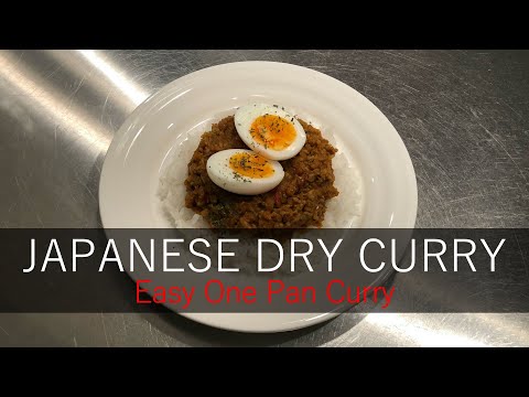 BEST JAPANESE DRY CURRY RECIPE with MISO - Easy One Pan Curry