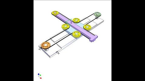 Controlling two linear motions of an object 1b
