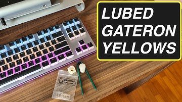 Drop CTRL Mod Part 1: Lubed Gateron Yellows