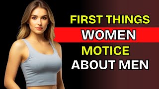 First 15 Things Women Notice about Men and Find Attractive.