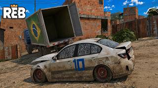 REBAIXADOS ELITE BRASIL | FINDING NEYMAR'S ABANDONED BMW 320i IN A TRUCK IN THE FAVELA ! screenshot 2