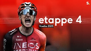 Rit 4 - Vuelta 2025 Samenvatting