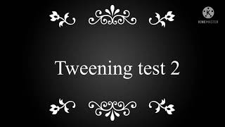 Tweening Test on KineMaster