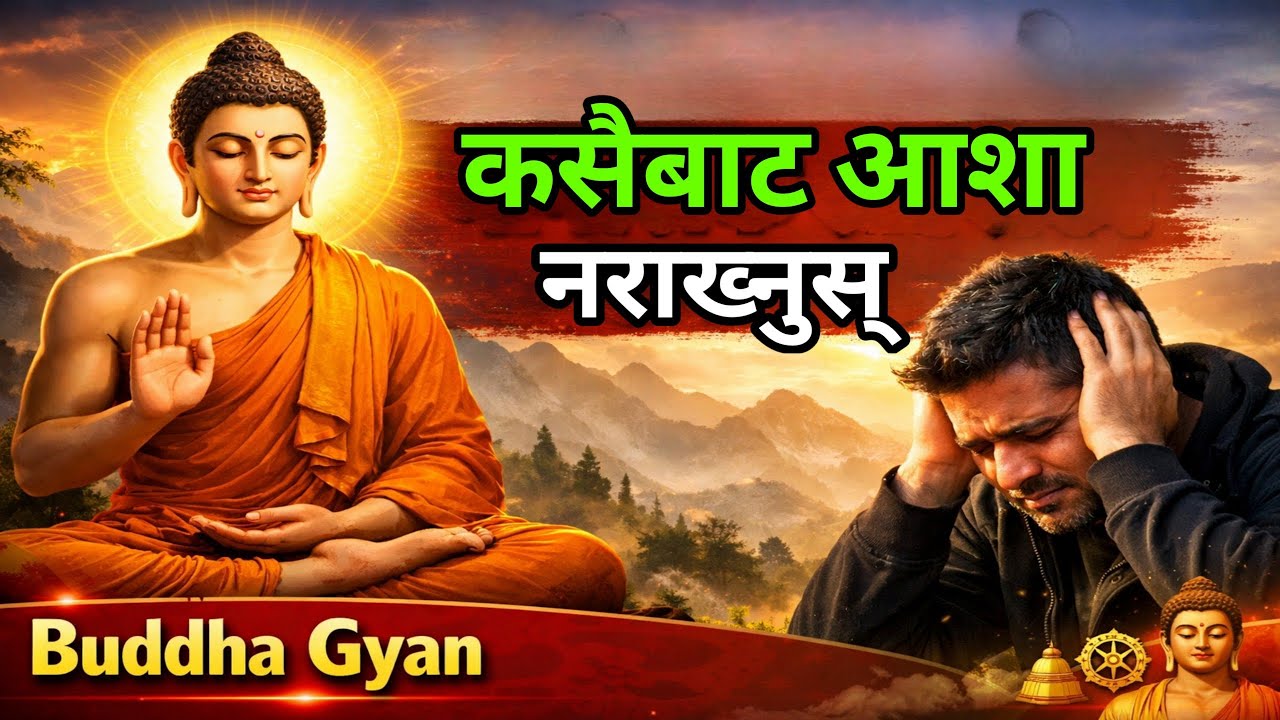 कसैबाट आशा नराख्नुस् – मानसिक शान्तिको उपाय | Buddha Gyan ll 