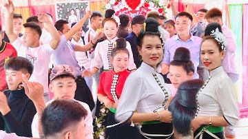 NHẠC SÀN THÁI NHẢY ĐÁM CƯỚI CỦA NGƯỜI DÂN TỘC THÁI BẢN NONG NẬM ÉT QUỲNH NHAI LƯỜNG ĐỨC - TRÚC QUỲNH