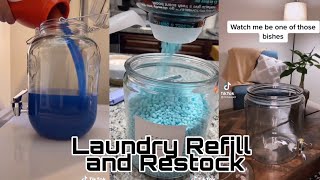 Laundry Refill and Restock (part 3) | TIKTOK COMPILATION